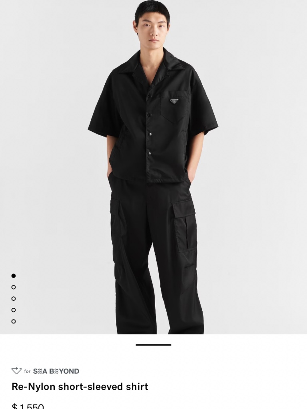 Prada shirt sleeve shirt - Picture 4 of 4